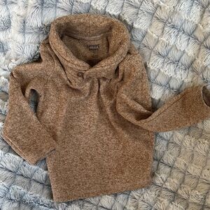 Jumping Beans Brown Cowl Neck Sweater